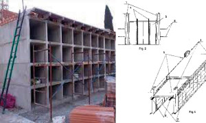 Sistema para la construcción de nichos de hormigón armado mediante encofrados