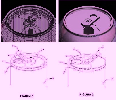 Dispositivo cierre latas bebidas