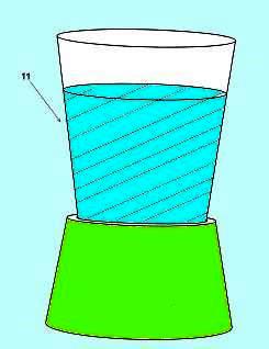 Dispositivo para la sujeción de un vaso