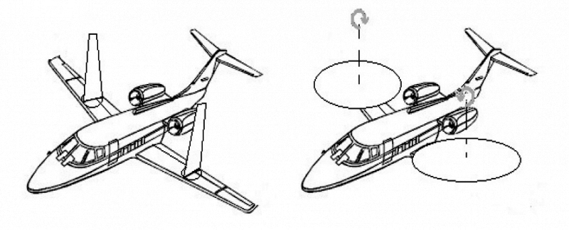 sistema contra-accidentes para el control de aeronaves