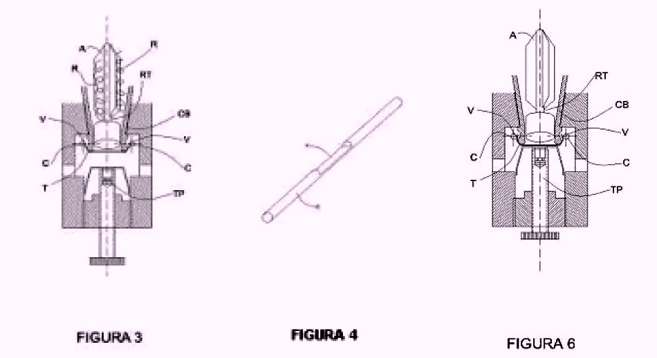 dispositivo para la extracción de residuos de la fermentación del cava en botella