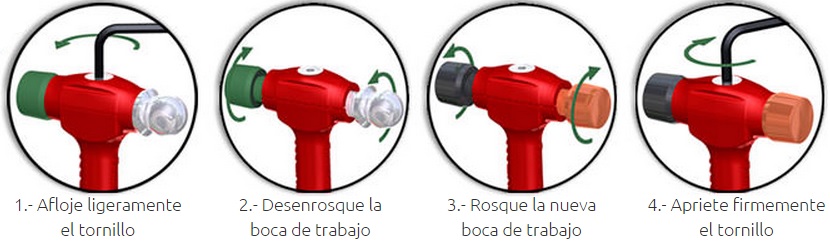 Martillo integral de magnesio