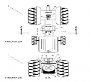 mecanismo para asiento giratorio y expulsable de tractor