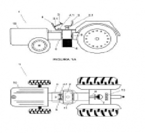 mecanismo para asiento giratorio y expulsable de tractor