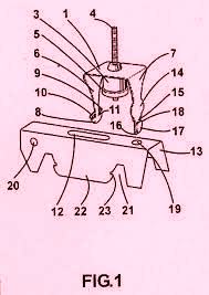 soporte para amortiguador de falsos techos