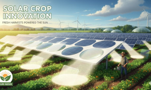 Innovación agrovoltaica: un sistema que permite cultivar  la tierra y generar  energía