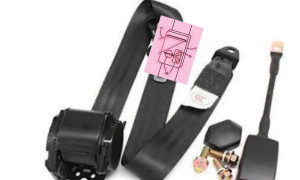 Sistema de cinturón de seguridad con cortador incorporado