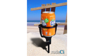 Soporte pincho ideal para la playa 