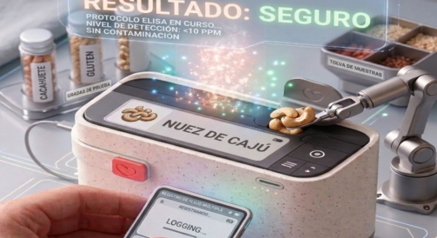 Mini-labo antialergias: La innovación que asegura tu plato en tiempo real
