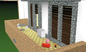 Dispositivo para la limpieza integral de balcones