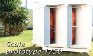 Torre de transformación de energía eólica