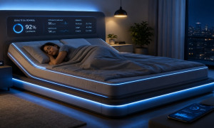 Un llit intel·ligent que millora la qualitat del son