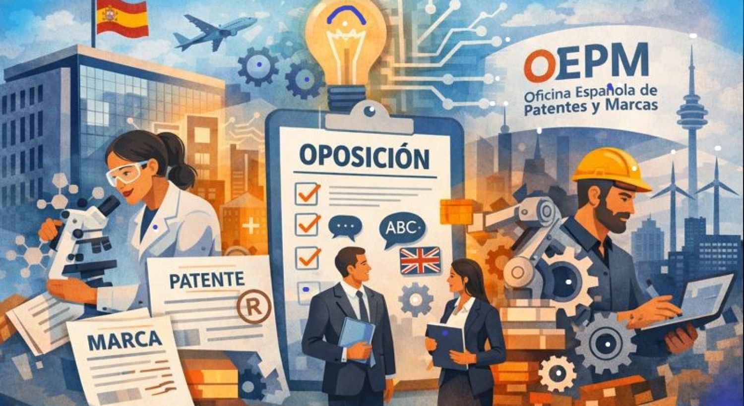 La OEPM convoca 35 nuevas plazas para examinadores