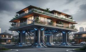 Japón crea casas inteligentes que se elevan para sobrevivir a terremotos