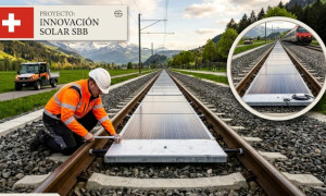 Vías al futuro: el potencial de la energia solar ferroviaria