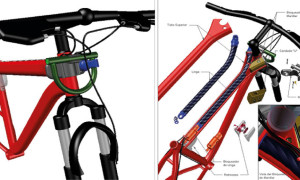 Sistema antirrobo de bicicleta