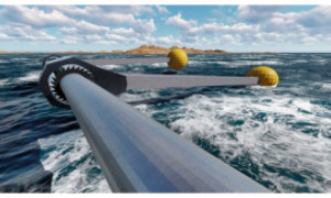 Sistema para generar energía a partir del movimiento del mar