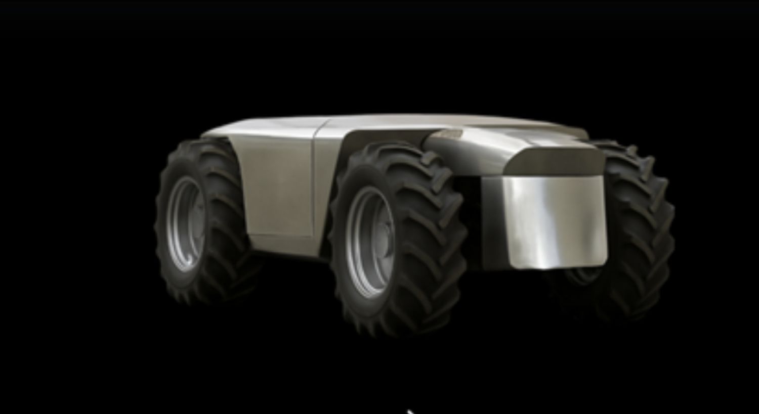 Un tractor autónomo que vale para el campo  y para la guerra