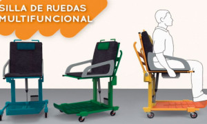 Silla de ruedas multifuncional