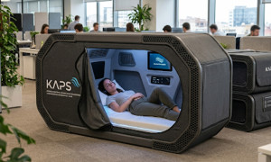 Kaps: el módulo individual de descanso desplegable en menos de dos minutos