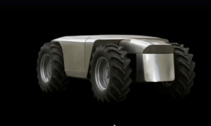 Un tractor autónomo que vale para el campo  y para la guerra