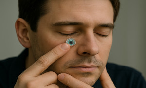 Científicos crean lentes capaces de ver más allá de los párpados