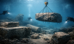 El tesoro perdido del Faro de Alejandría emerge del fondo del mar tras siglos de misterio