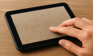 La pantalla que convierte el tacto digital en una experiencia real