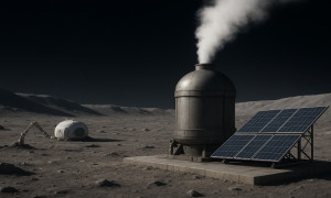 Reactor nuclear en la Luna el ambicioso plan de la NASA para crear un nuevo hogar espacial