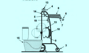 Carrito auxiliar para higiene personal