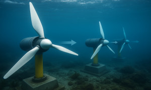 Francia se lanza al futuro con turbinas que convierten mareas en electricidad infinita