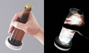 Iluminador de bebidas antigoteo