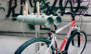 Guarda bicicletas de seguridad