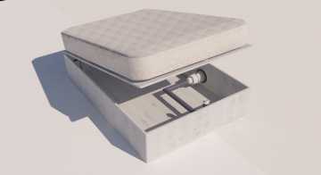 ABRIL 2023: Dispositivo de desinfección/calefacción por presurización para bóxer/colchón