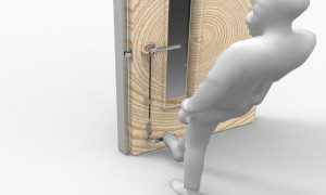 Mando de apertura de puertas