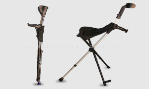 Asiento para muleta