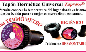 Tapón de presión para botellas y similares